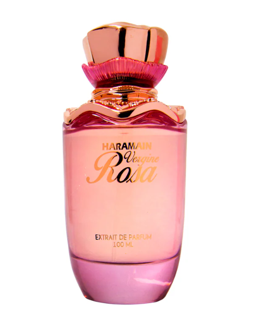 Vergine Rosa 100ml Extrait De Parfum Rose Woody Patchouli Coconut caramel white florals sandalwood warm powdery amber