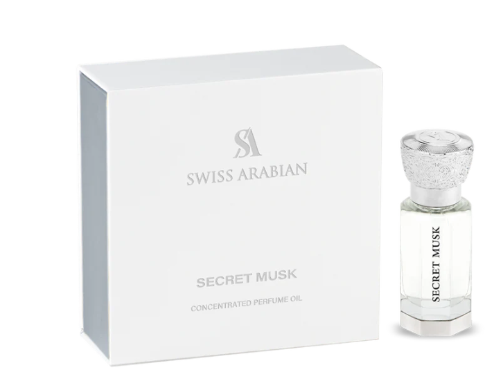 Secret Musk by Swiss Arabian 12ml Concentrated Perfume oil floral musk