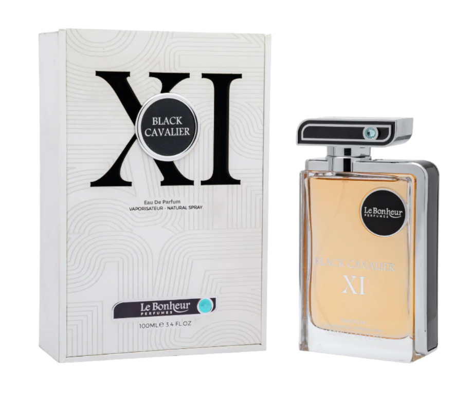 Black Cavalier XI 100ml Eau de Parfum saffron orange mint cardamom thyme lavender cinnamon tonka patchouli vanilla oakmoss amber