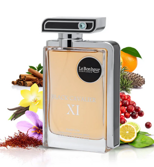 Black Cavalier XI 100ml Eau de Parfum saffron orange mint cardamom thyme lavender cinnamon tonka patchouli vanilla oakmoss amber