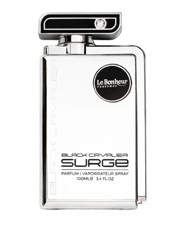 Black Cavalier Surge 100ml Eau de Parfum citrus ginger neroli frankincense tea guaic wood amber
