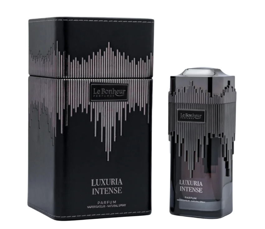 Luxuria Intense 100ml Eau de Parfum grapefruit pink pepper cedarwood patchouli leather vetiver