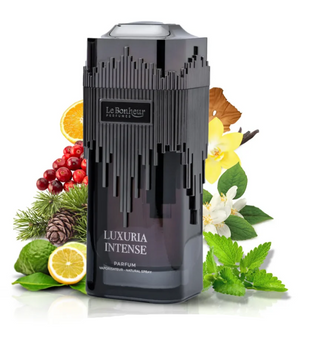 Luxuria Intense 100ml Eau de Parfum grapefruit pink pepper cedarwood patchouli leather vetiver