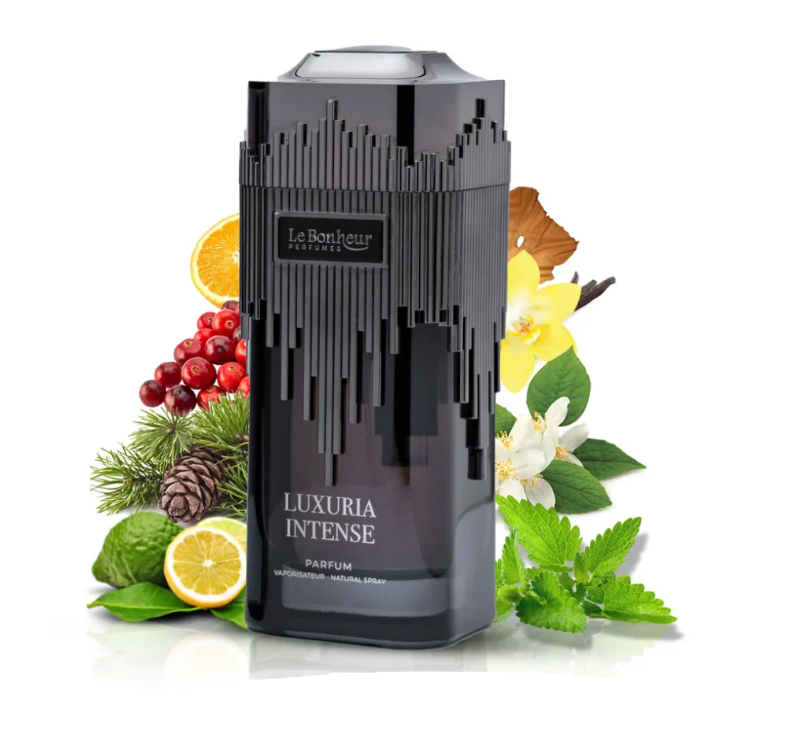 Luxuria Intense 100ml Eau de Parfum grapefruit pink pepper cedarwood patchouli leather vetiver