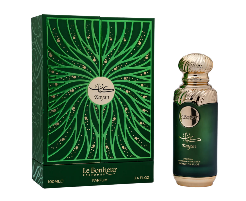 Kayan 100ml Eau de Parfum bergamot saffron oud amber pink pepper leather patchouli musk ambergris