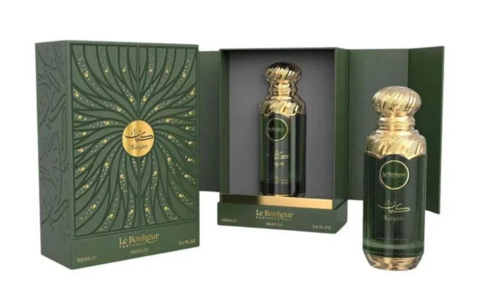Kayan 100ml Eau de Parfum bergamot saffron oud amber pink pepper leather patchouli musk ambergris