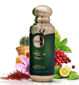 Kayan 100ml Eau de Parfum bergamot saffron oud amber pink pepper leather patchouli musk ambergris