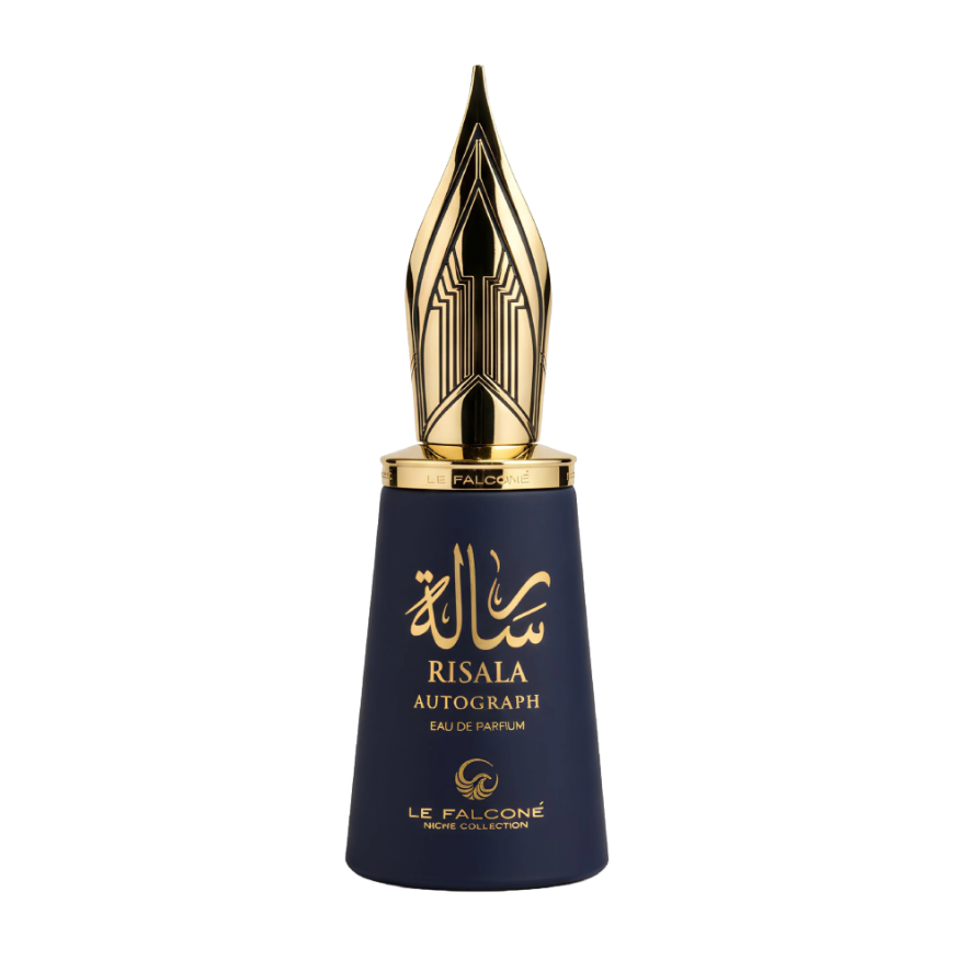 Risala Autograph 100ml Eau de Parfum citrus blackcurrent apple thyme pink pepper oakmoss labdanum orange blossom lily coconut cedar ambergris moss leather amber mate tonka