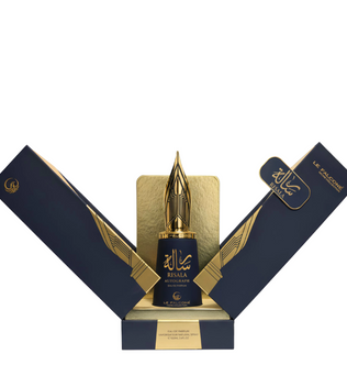 Risala Autograph 100ml Eau de Parfum citrus blackcurrent apple thyme pink pepper oakmoss labdanum orange blossom lily coconut cedar ambergris moss leather amber mate tonka