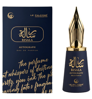 Risala Autograph 100ml Eau de Parfum citrus blackcurrent apple thyme pink pepper oakmoss labdanum orange blossom lily coconut cedar ambergris moss leather amber mate tonka