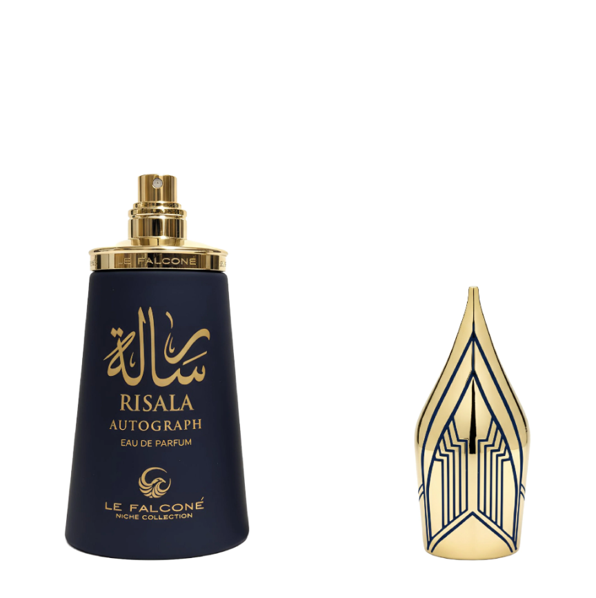 Risala Autograph 100ml Eau de Parfum citrus blackcurrent apple thyme pink pepper oakmoss labdanum orange blossom lily coconut cedar ambergris moss leather amber mate tonka
