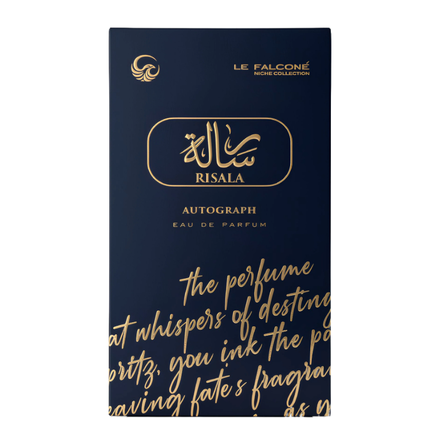 Risala Autograph 100ml Eau de Parfum citrus blackcurrent apple thyme pink pepper oakmoss labdanum orange blossom lily coconut cedar ambergris moss leather amber mate tonka