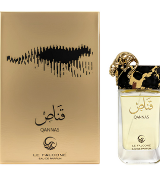 Qannas 90ml Eau de Parfum apple lavender cinnamon bergamot orange blossom lily of the valley vanilla tonka amber patchouli