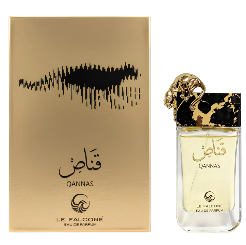 Qannas 90ml Eau de Parfum apple lavender cinnamon bergamot orange blossom lily of the valley vanilla tonka amber patchouli