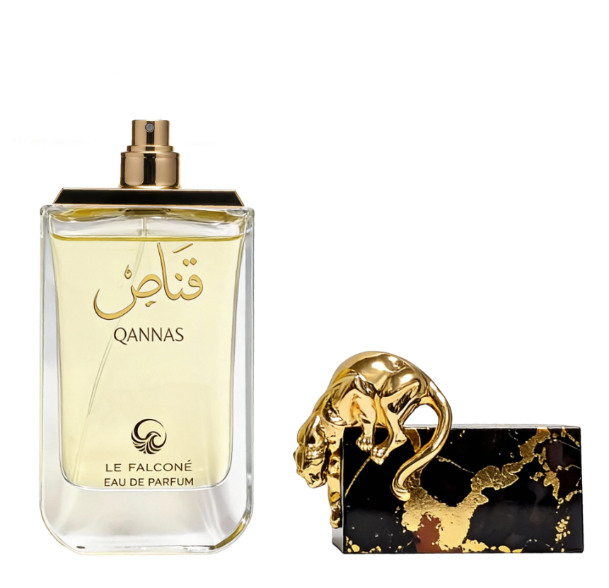Qannas 90ml Eau de Parfum apple lavender cinnamon bergamot orange blossom lily of the valley vanilla tonka amber patchouli