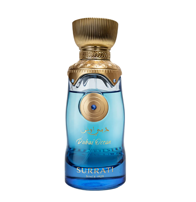 Dubai Ocean Eau de Parfum 100ml Fresh Aquatic, Floral Warm Resin Unisex Fragrance