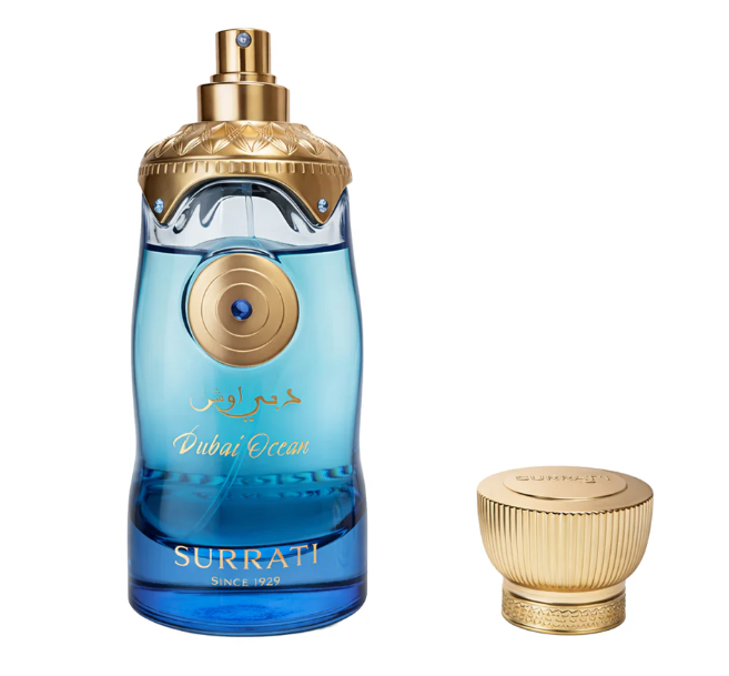 Dubai Ocean Eau de Parfum 100ml Fresh Aquatic, Floral Warm Resin Unisex Fragrance
