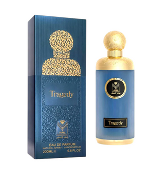 Tragedy by Almas 200ml Eau de Parfum bergamot black pepper lavender cinnamon patchouli geranium oud amber leather