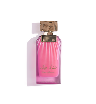 Musk Al Ruman 100ml Eau De Parfum by Almas fruity peach blackberry orange gooseberry freesia jasmine lily rose orchid amber cashmere patchouli sandlewood tonka