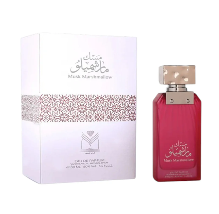 Musk Marshmallow 100ml Eau de Parfum white floral coconut milk rose cedar amber musk vanilla