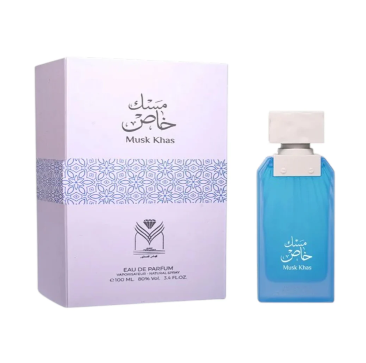 Musk Khas by Almas 100ml Eau de Parfum bergamot pink pepper freesia ylang-ylang orris butter musk tonka amberwood