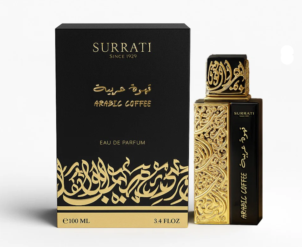 Surrati Arabic Coffee 100ml Eau de parfum coffee cardamom rose warm spices vanilla musk