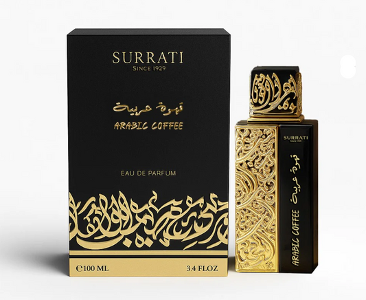 Arabic Coffee by Surrati 100ml eau de parfum bottle