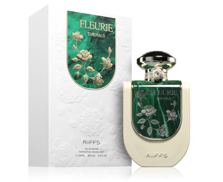 Fleurie Emerald 100ml Eau de Parfum blood orange lemon peel lavender white florals anise cinnamon caramel vanilla musk