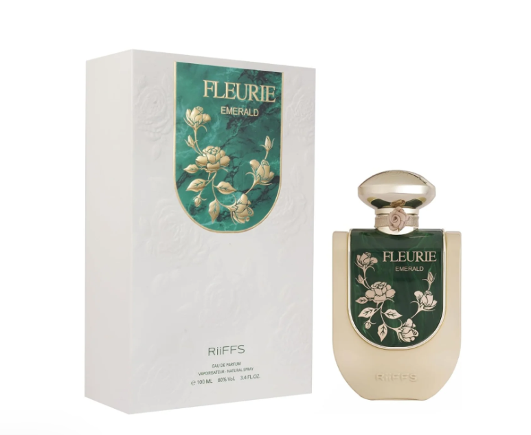 Fleurie Emerald 100ml Eau de Parfum blood orange lemon peel lavender white florals anise cinnamon caramel vanilla musk