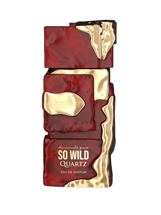 So Wild Quartz by Le Bonheur 100ml Eau de Parfum clove saffron caramel akigala cashmeran vanilla amber