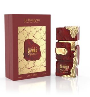 So Wild Quartz by Le Bonheur 100ml Eau de Parfum clove saffron caramel akigala cashmeran vanilla amber