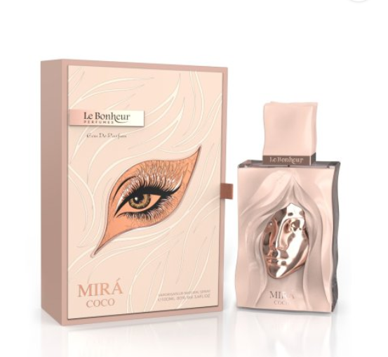 Mira Coco by Le Bonheur 100ml Eau de Parfum apple pineapple grapefruit ginger cardamom caramel cedarwood orris vetiver vanilla amber sandlewood