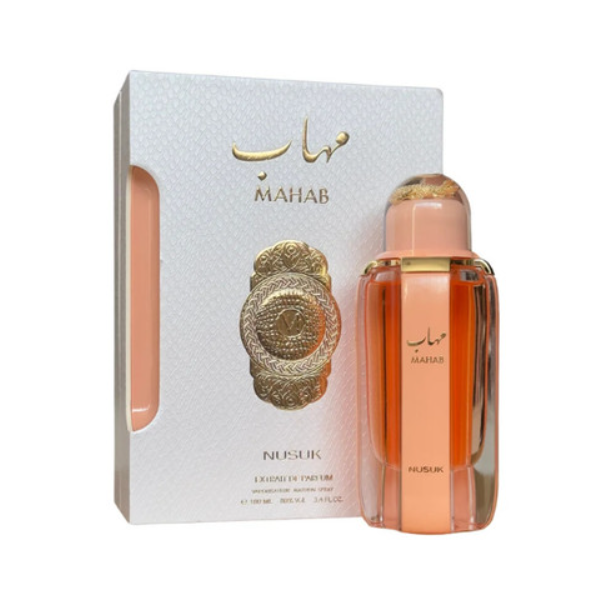 Mahab by Nusuk 100ml | Extrait de Parfum | Incense anise red berries osmanthus peach jasmine sandlewood rose musk
