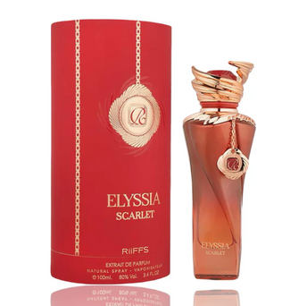 Elyssia Scarlet by Riiffs |100ml Extrait De Parfum | black cherry pink pepper leather cream vanilla cashmere amber