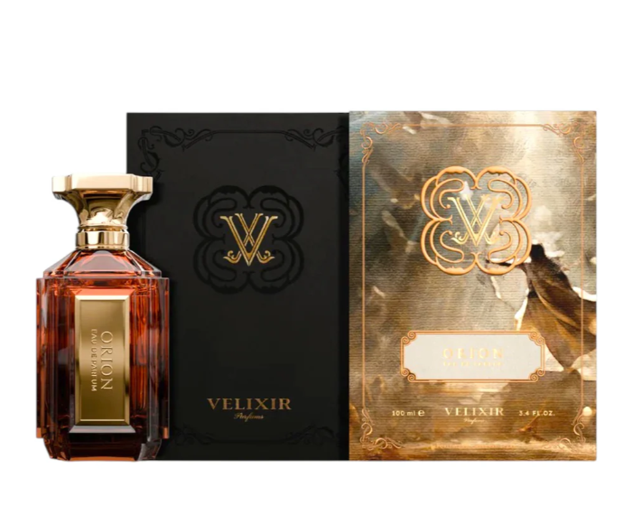 Orion | Eau De Parfum | by Velixir Parfums bergamot cinnamon vanilla praline ambroxan woody amber musk