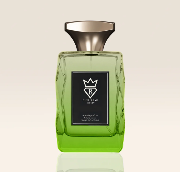 Bujairami Oasis 100ml Eau de Parfum pink pepper timur blackcurrent geranium vetiver cedarwood amberwood