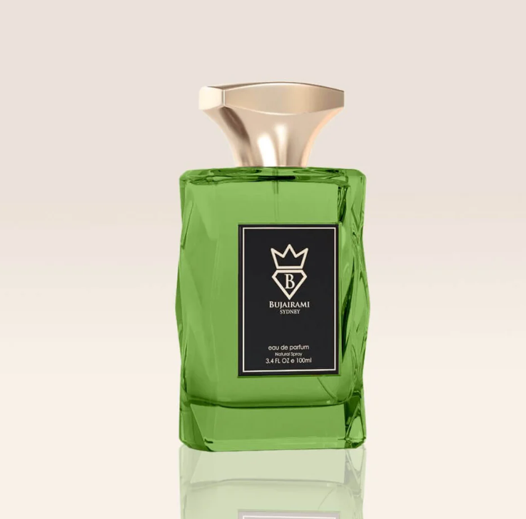 Bujairami Oasis 100ml Eau de Parfum pink pepper timur blackcurrent geranium vetiver cedarwood amberwood