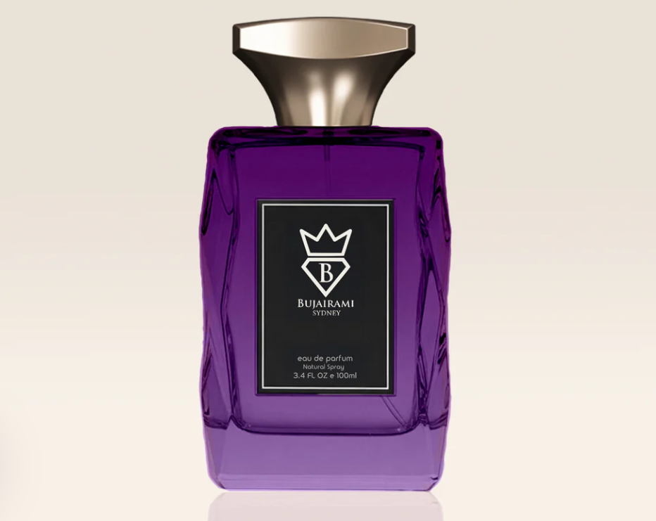 Bujairami Forbidden 100ml Eau de Parfum orange jasmine rose heliotrope mimosa vanilla musk orris vetiver tonka
