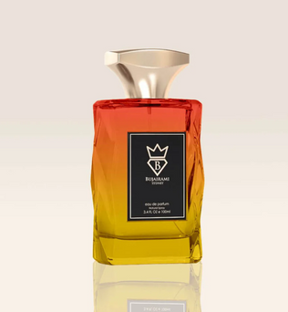 Bujairami Deep Love Gold 100ml Eau de Parfum juniper nutmeg coriander musk vanilla caramel woody notes