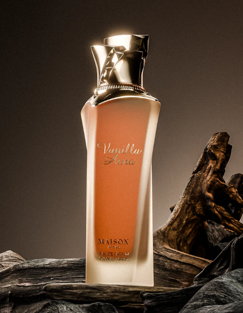 Vanilla Aura by Maison Asrar 100ml Eau de Parfum bergamot lily of the valley caramel vanilla chocolate amber sandlewood tonka vanilla