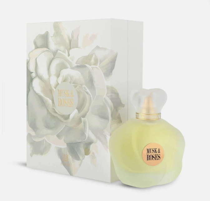 Musk and Roses 75ml Eau de Parfum clean floral raspberry rose musk unisex perfume