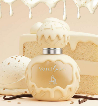 Al Absar Treats Vanilluxe 100ml Eau de Parfum gourmand milk floral powdery amber vanilla musk