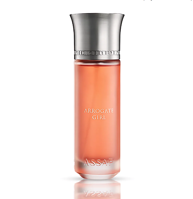 Arrogate girl by Assaf 200ml Eau de Parfum grapefruit bergamot orange mandarin caramel cedar orange blossom white floral vanilla sandlewood musk vetiver