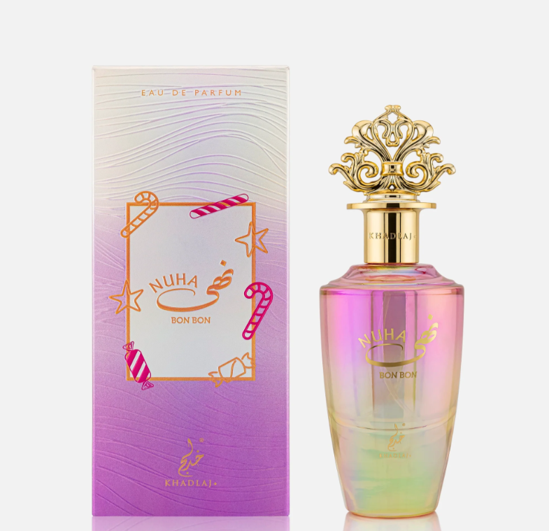 NUHA BON BON 85ml Eau de Parfum strawberry peach milk orange blossom ice cream vanilla
