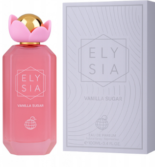 Vanilla Sugar Elysia 100ml Eau de Parfum vanilla pear marshmallow violet rum ylang ylang bubblegum jellybean caramel jasmine sugar tonka sandlewood perfume fragrance