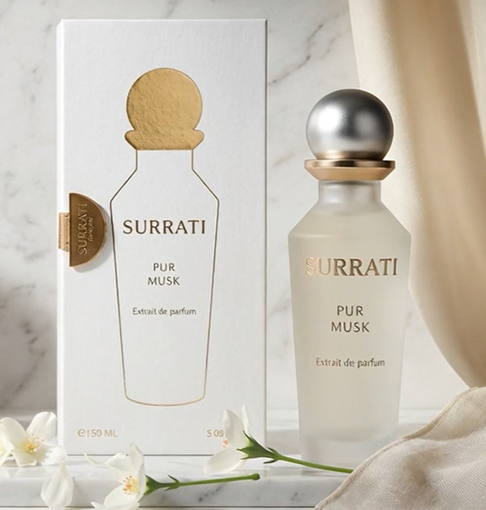 Pur Musk 150ml Extrait de Parfum musk white florals aromatic woods clean elegant