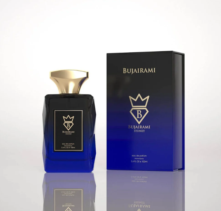 Bujairami Glossed 100ml Eau de Parfum litchi bergamot osmanthus peony freesia orange blossom jasmine musk sandalwood moss