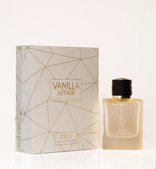 Vanilla Affair by Cevi les Parfums 100ml Extrait de Parfum orange blossom powdery coconut fruity woody vanilla musk amberwood