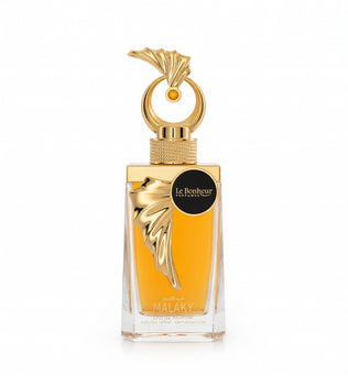 Malaky Le Bonheur Perfumes for women and men 100ml Ginger and Pear Orange Blossom Ambroxan Amber and Musk.