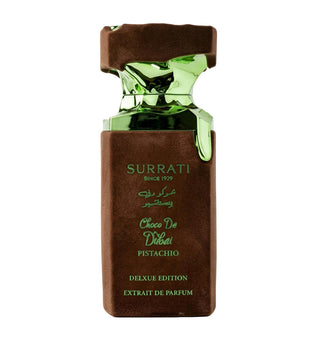 Surrati Choco de Dubai 100ml Eau de Parfum vanilla sweet caramel honey pistachio creamy milk chocolate musk